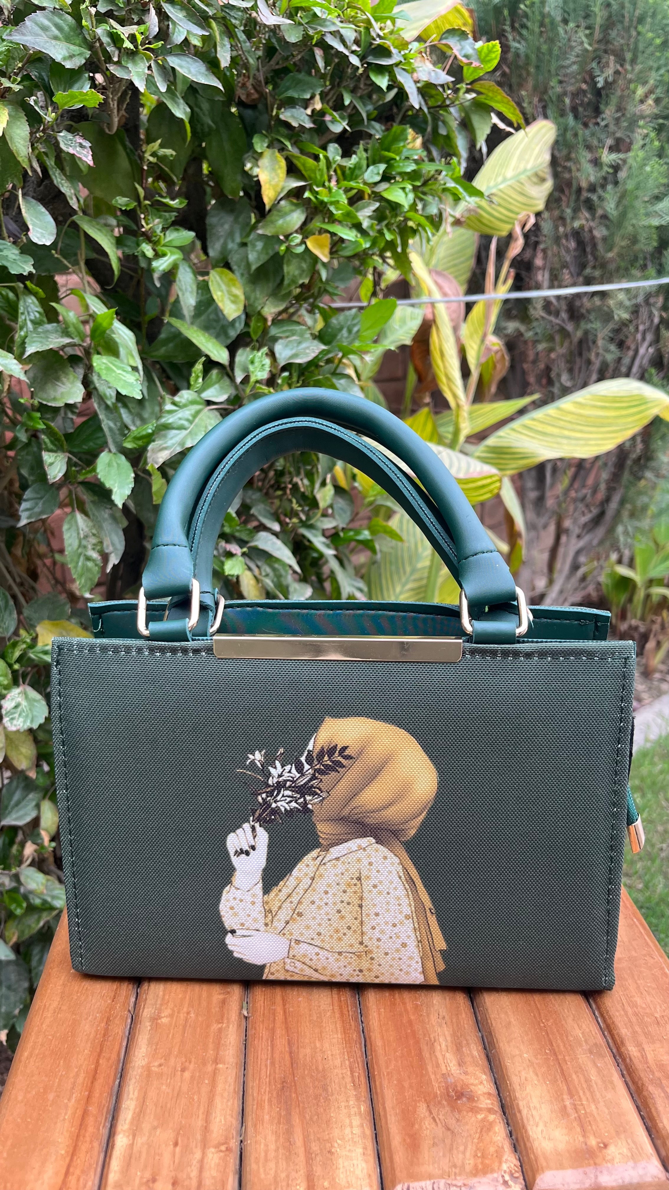 Hijab Green Handbag