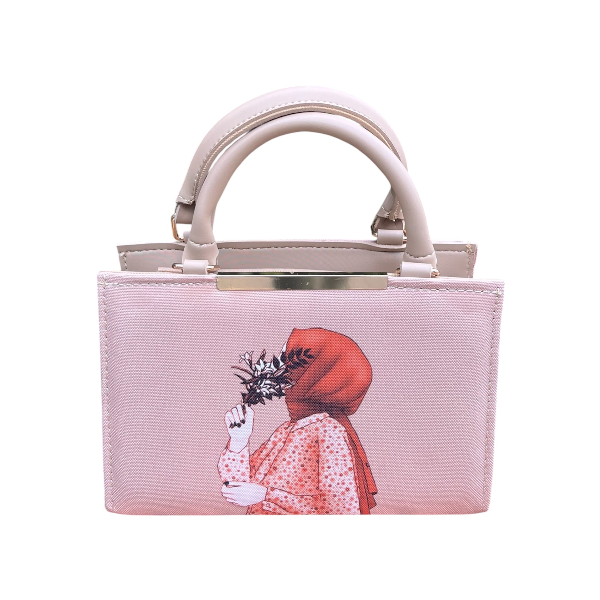 Hijab pink handbag
